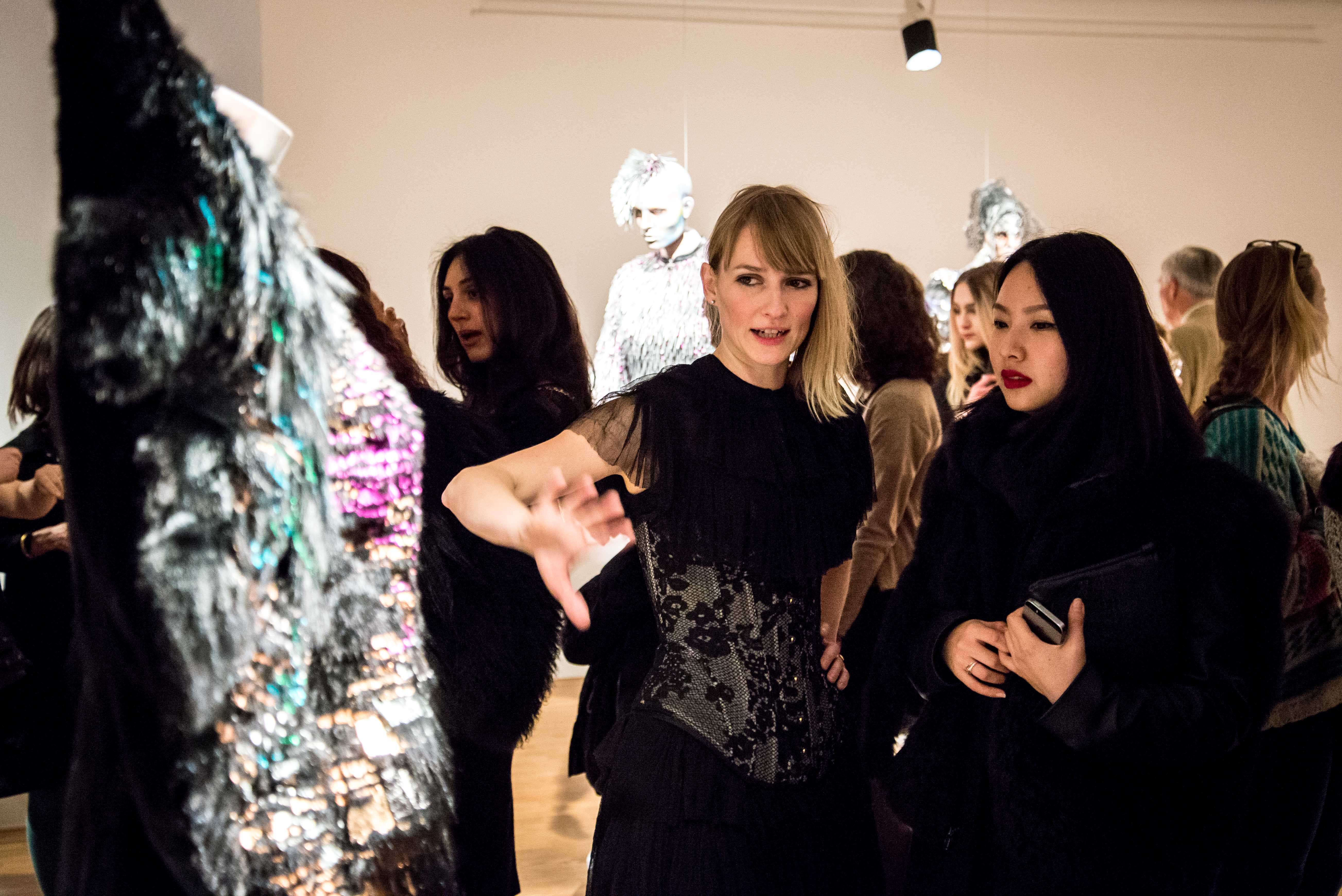 Nikoline Liv Andersen, soirée du vernissage