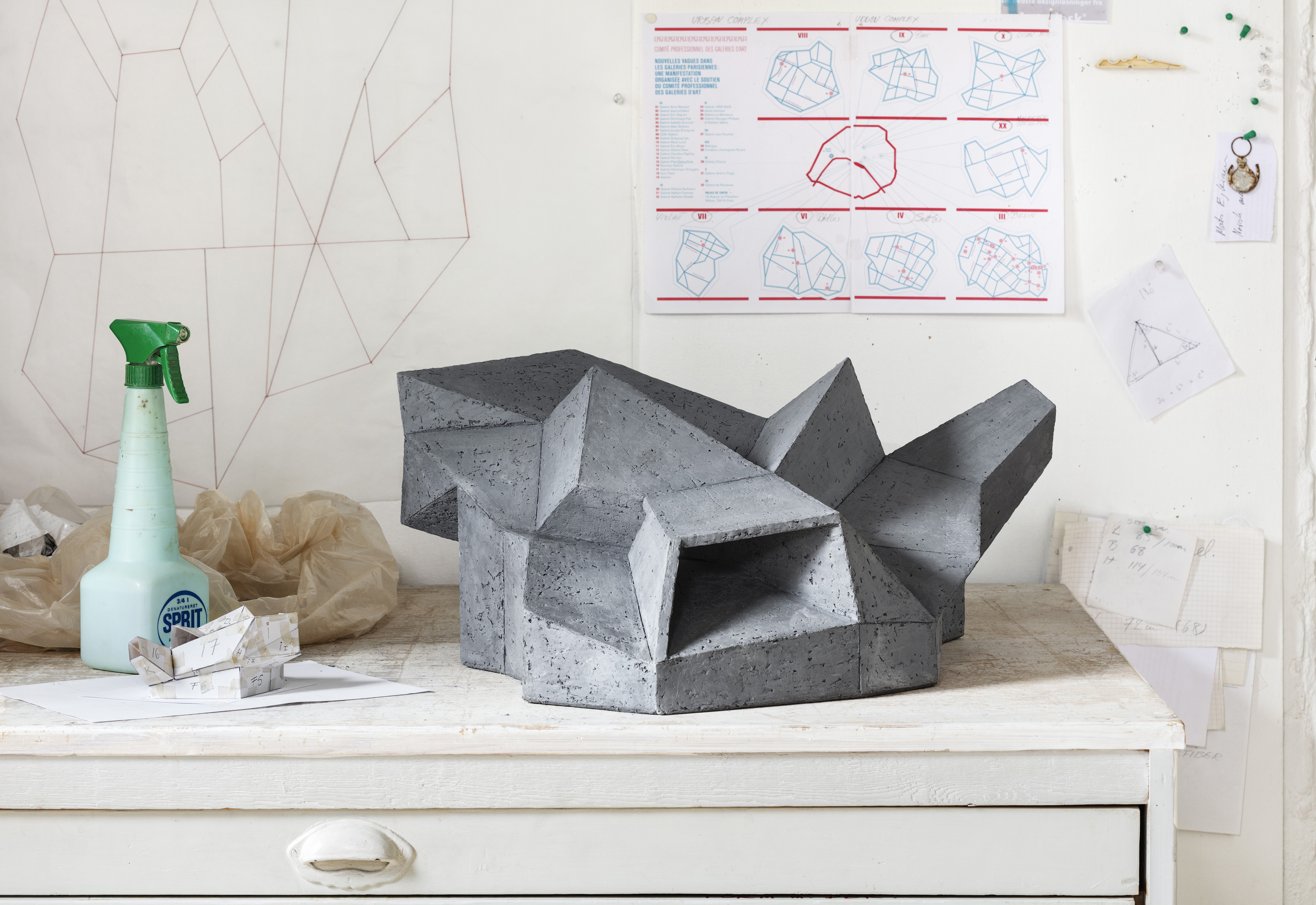 Atelier de Karen Bennicke, Danemark.